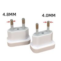 US China To European EU Travel Adapter With Safety Shutter Germany Power Wall Plug Connector AdaptorWires Leads Adapters