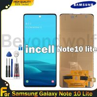 Beyondwolf 6.7 Incell จอ LCD สำหรับ Samsung Galaxy Note 10 Lite จอแสดงผล LCD แบบสัมผัสหน้าจอสำหรับ Samsung Note10 Lite N770F ประกอบดิจิไทเซอร์จอแอลซีดี