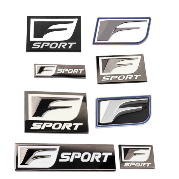 F Sport Lexus 3D Metal Badge Decal Rear Trunk Emblem Sticker for