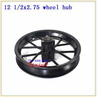 12.5 Inch Mini Dirt Bike Black Wheel Hub 12 1/2X2.75 Front &amp; Rear Rim For 49Cc Motorcycle Mini Dirtbike Tire MX350 MX400 Scooter