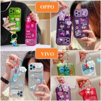 เคสกระจก เคสการ์ตูน เคสโทรศัพท์oppo A15 A15s / เคสoppo A52020 A92020 / เคสoppo A5s / A12 / Reno5 Reno6 Reno7z Reno8z / เคสvivo Y12 Y11 / Y15 Y17 / เคสvivo Y20 Y12a Y12s Y20s ไม่รวมพวงกุญแจ