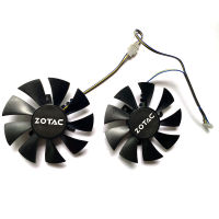 2PCS 85MM GA91S2H 4PIN DC 12V 0.35A Cooler Fan Replacement For ZOTAC GeForce GTX 1060 AMP Edition GTX 1070 Mini Graphics Card