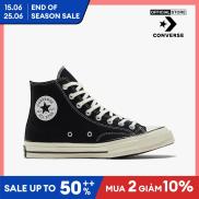 CONVERSE - Giày sneakers unisex cổ cao Chuck Taylor All Star 1970s 162050C