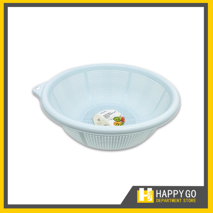 Happy Go Deep Plastic Strainer Colander Wash Basket for Pasta