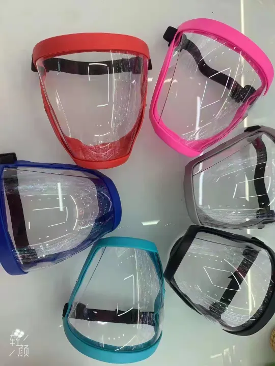 Full Face HighDefinition Protective Shields, Unisex Cycling Face