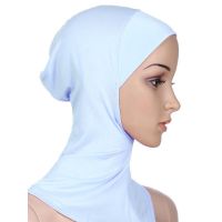 Islamic Women Plain Hijab Head Headcloth Bonnet