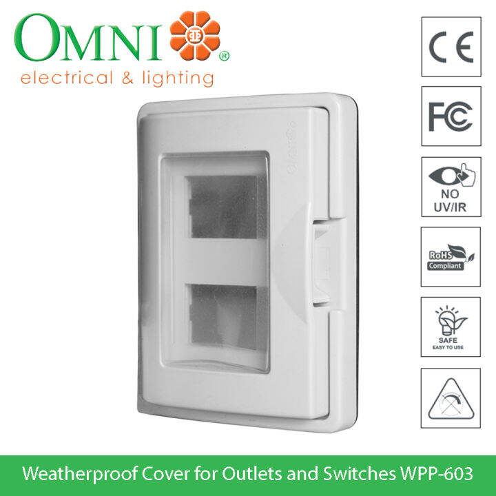OMNI Weatherproof Cover for Outlets and Switches Model WPP603 Lazada PH
