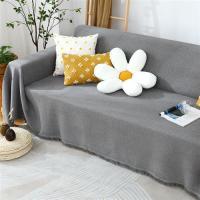 Four pure color sofa towel against the cat scratch sofa cloth cover all contracted and contemporary double web celebrity dust cover blanket sofa