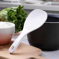 ☌ 1PCS Non-stick Rice Spoon Plastic Thickened White Rice Shovel Household Kitchen Plastic Rice Cooking Scoop Rice Spoon