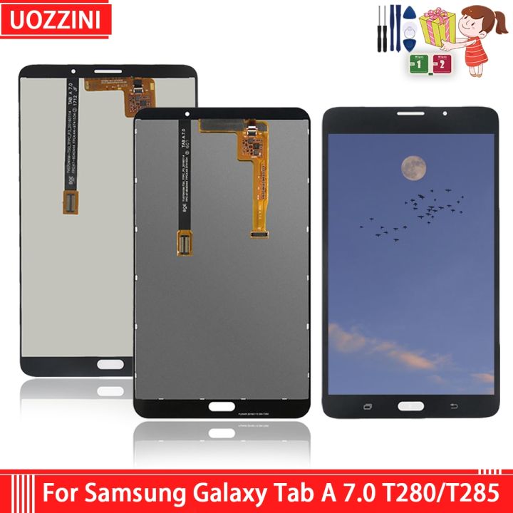 หน้าจอ-lcd-สำหรับ7-0-เหมาะสำหรับ-samsung-galaxy-tab-a-7-0-2016-sm-t280-sm-t285-t280ประกอบจอแสดงผล-lcd-แบบสัมผัสหน้าจอ-t285-3g