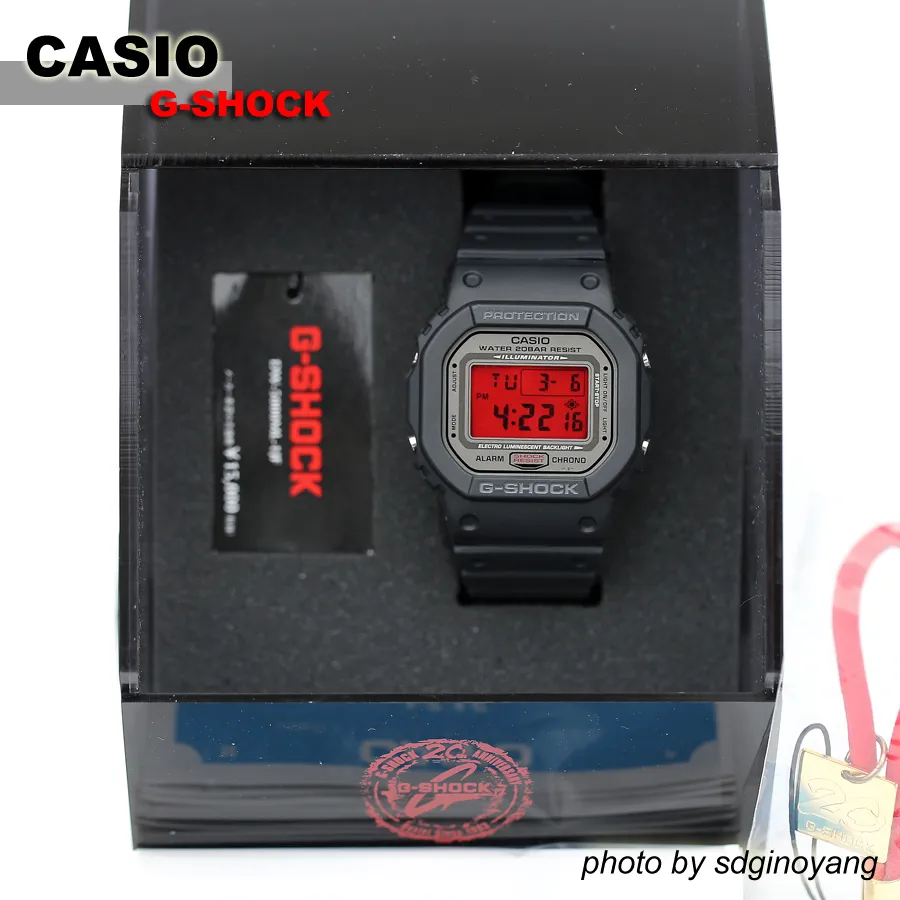 CASIO Casio G-SHOCK DW-5000ML-1JF Blood Crane (20th Anniversary