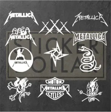 Metallica M Decal / Sticker 12