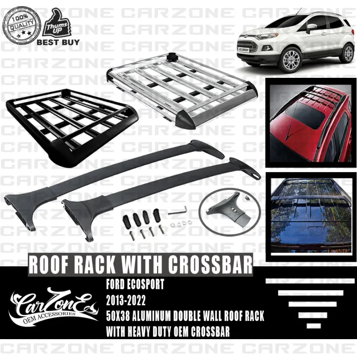 Ford Ecosport 2013-2022 Aluminum Double Wall 50x38 Roof Rack / Roofrack ...