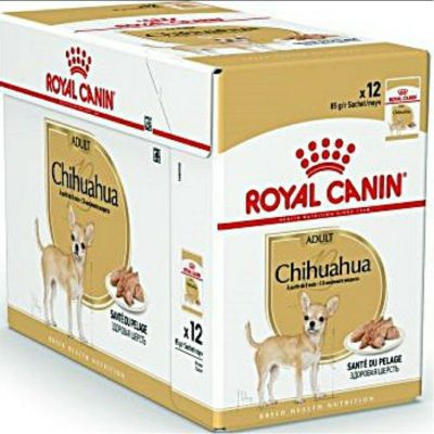 Royal Canin CHIHUAHUA ADULT WET สำหรับสุนัขโต พันธุ์ชิวาวา 12 ซอง
