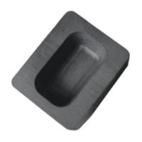 Gold Silver Ingot Mold Graphite Casting Ingot Mold Melting Gold Silver Nonferrous Metal Casting Refining Jewelry Heart