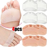 ┅◕ Forefoot Pads Toe Separator Cushion Pad Silicone Pain Relief Shoes Insoles Toe Hallux Valgus Bunion Corrector Gel Pads Foot Care