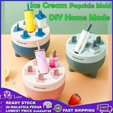 Ice Cream Molds Silicone Popsicle Mold Freeze Ice Cream Maker DIY