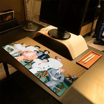 Mousepad Anime Kpop-BTS Desktop Accessories PC Gamer Cabinet Office Computer Offices Mouse Pad Cute Mice Desk Mat Mats Gaming