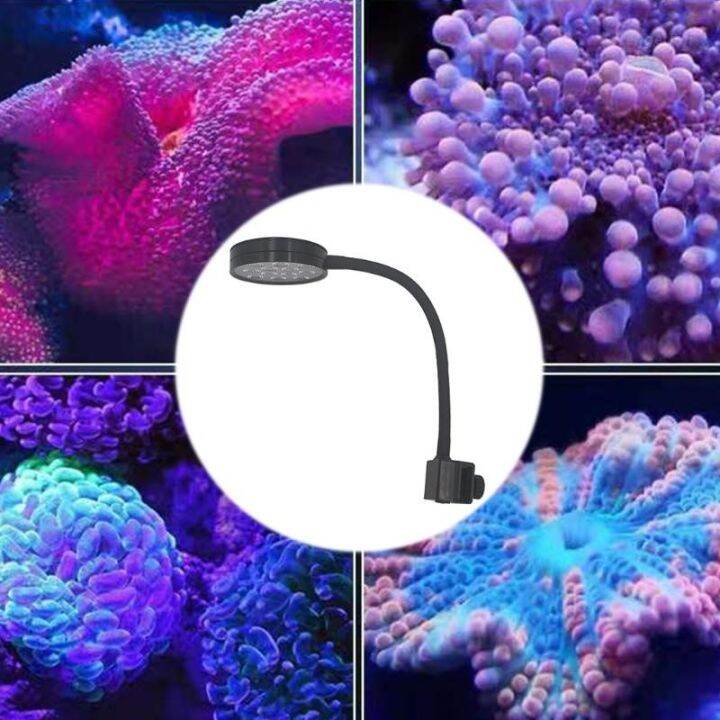 View of Warranty Aquarium Reef Marine LED Light 9W 12W | Lazada