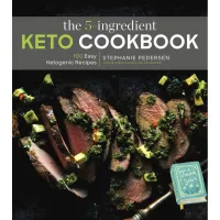 WOW WOW [New English Book] The 5-Ingredient Keto Cookbook : 100 Easy Ketogenic Recipes [Paperback] พร้อมส่ง
