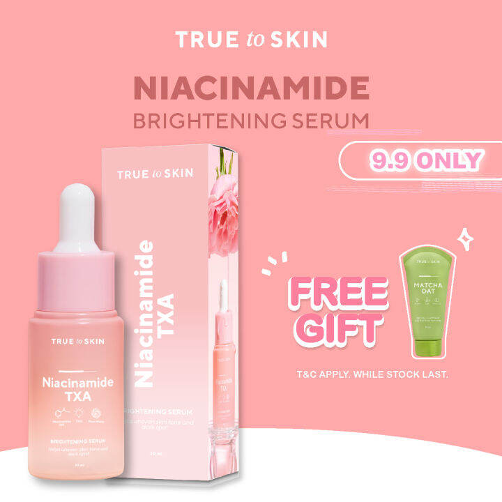 True to Skin Niacinamide TXA Brightening Serum 20ml | Lazada