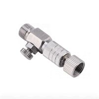 Quick Release Disconnect Adapter 1/8 Inch Plug Male &amp; Female Fitting for Air Compressor Airbrush Hose Adapter