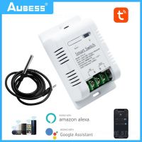 เซ็นเซอร์อุณหภูมิ Ds18b20 Wifi ทำงานร่วมกับ Alexa Home Temperature Switch Rf433กันน้ำเทอร์โมอัจฉริยะ16a