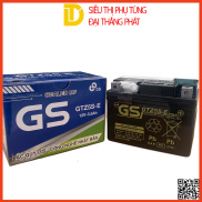 Bình ắc quy khô GS GTZ5SE 12V-3.5AH ắc quy xe máy Wave RS, Airblade