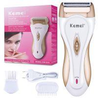 ZZOOI KM-3518 Rechargeable Lady Shaver Women Epilator Hair Shaver Removal for Women Electric Hair Remover Depilador 110-240V