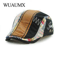 Wuaumx Unisex Beret Ats สำหรับผู้ชายผู้หญิงผ้าฝ้าย Visor Sprin ฤดูร้อน Sun At Flat Berets หมวก Casquette Orras Planas