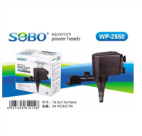 SOBO ปั๊มน้ำกรองตู้ปลา น้ำพุ บ่อปลา Aquarium Power Heads รุ่น WP-2550 (ดำ)