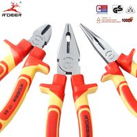 6 quot;/8 quot; Cutting Pliers 1000V Combinations Pliers Heavy Duty For Electrician