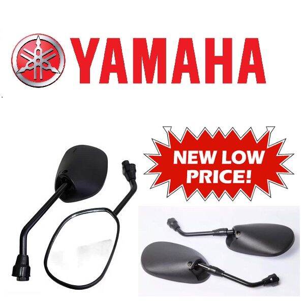 YAMAHA SNIPER 150 BIG SIDE Mirror Motorcycle stock type (black) COD