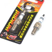 High efficiency Original Suitable for Suzuki Motorcycle Ruishuang EN125 EN150 Diamond Leopard HJ125K Spark Plug Iridium Flame Nozzle