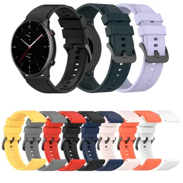 22mm Silicone Watch Strap For Amazfit GTR 4/GTR 3/GTR3 Pro/2e/47mm