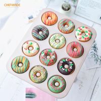 Chefmade แท้* พิมพ์โดนัท donut ถาดอบโดนัท กลม 12 หลุม