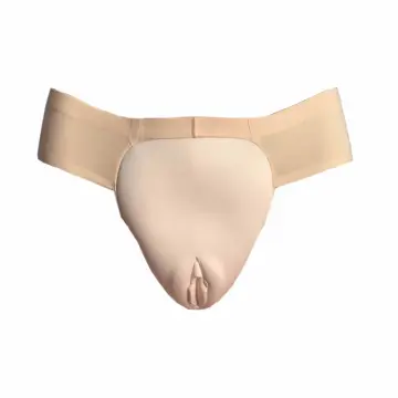 CTKOLYS Men's Camel Toes Panty Hiding Gaff Silicone Price in