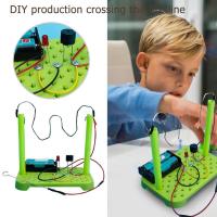 10pcs DIY Circuit ชุด การทดลองทางวิทยาศาสตร์ทางกายภาพเด็กของเล่นเพื่อการศึกษาเด็ก Toy