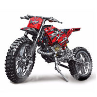 Creative Moto Cross Bike Street Motorcycle Racing Building Blocks Kits Bricks Classic Model Kids Toys For Children Gift