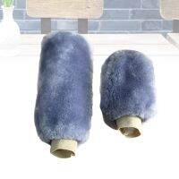 Cover Gear Handbrake Vehicle Car Knob Plush Furry Winter Cold Weather Wamr Automotive Steering Warm