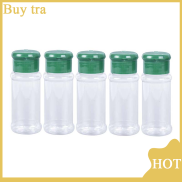 Buytra 5 lọ nhựa đựng gia vị muối tiêu lọ đựng gia vị chai giấm gia vị BBQ