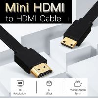 Kabel Mini HDMI 4K-Kompatibel dengan Kabel HDMI Mini Tipe C Ke HDMI untuk Kamera Digital Monitor Laptop Tablet