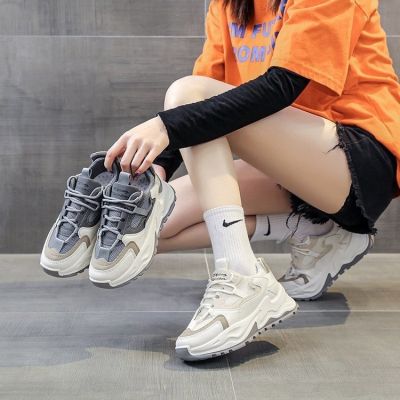 Torre shoes female end of the spring and autumn period and the new show small feet thick and 2021 European super fire station xun sneakers ins tide restoring ancient ways