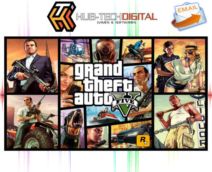 GTA V/GRAND THEFT AUTO 5 PC Games USB Lazada PH