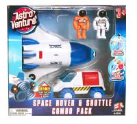 Astro Venture Space Rover&amp;Shuttle Combo Set ของเล่นกระสวยอวกาศ