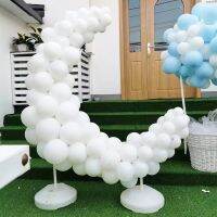 KT Board Square Support Water Injection Base Support Balloon Arch Column Birthday Party Decoration Engagement Background Wall Balloons