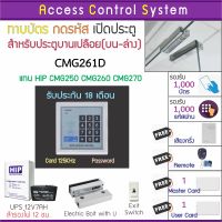 ACS CMG261 แทน HIP CMG270 CMG260 CMG250 ทาบบัตรคีย์การ์ด Proximity RFID 125KHz กดรหัสเปิดประตู พร้อมชุดกลอนสำหรับประตูกระจกบานเปลือย สำรองไฟได้นาน 12 ชม.