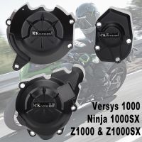 เครื่องยนต์มอเตอร์ไซค์ฝาครอบปกป้องป้องกันเหมาะสำหรับคาวาซากิ Z1000SX Z1000 NINJA1000SX 2011-2013 2014 2015 2016 2017 2018 2019 2020