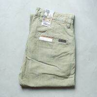 [DEFECT] Loose Alvar Beech Green กางเกงผ้า Canvas ทรงกระบอก Nudie ของแท้ 100%