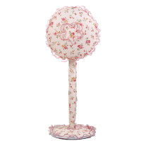 dia45cm floor stand electric fan cover set lace floral dustproof cover for electric fan home decor